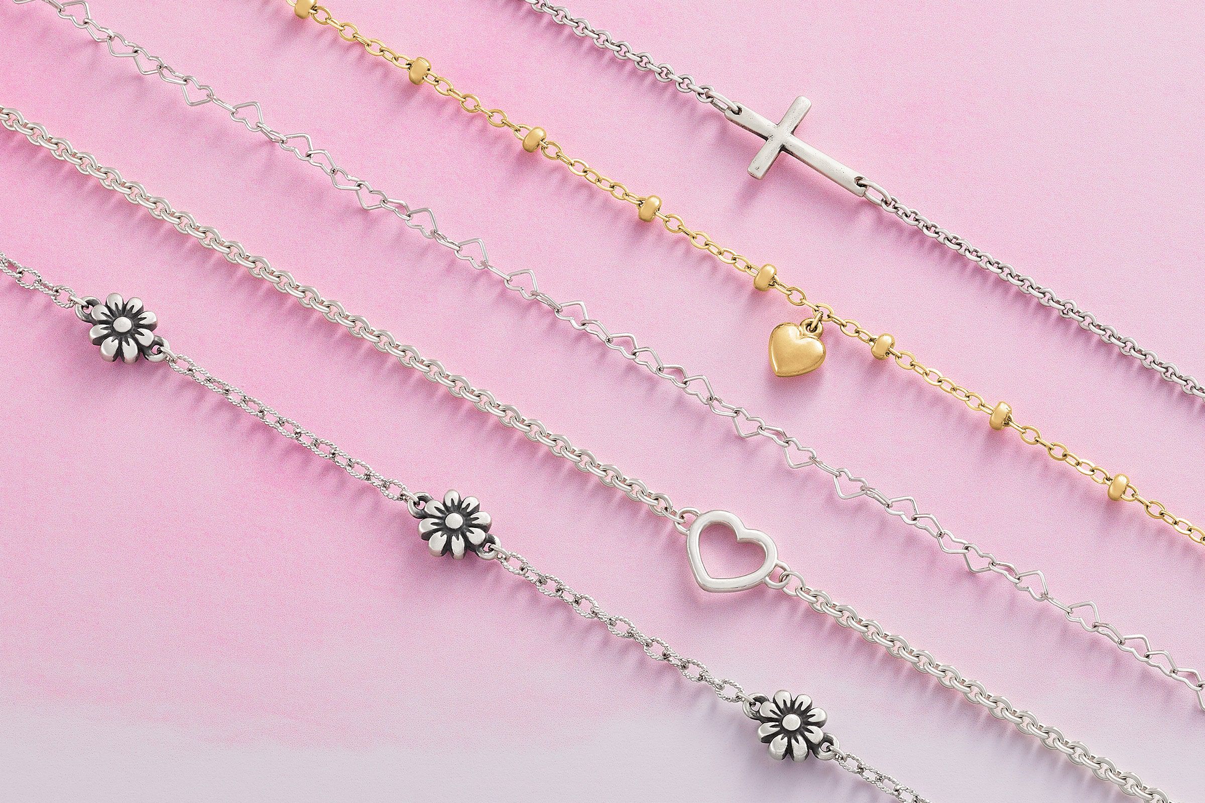 Anklets from James Avery. 