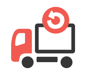 Mail truck icon